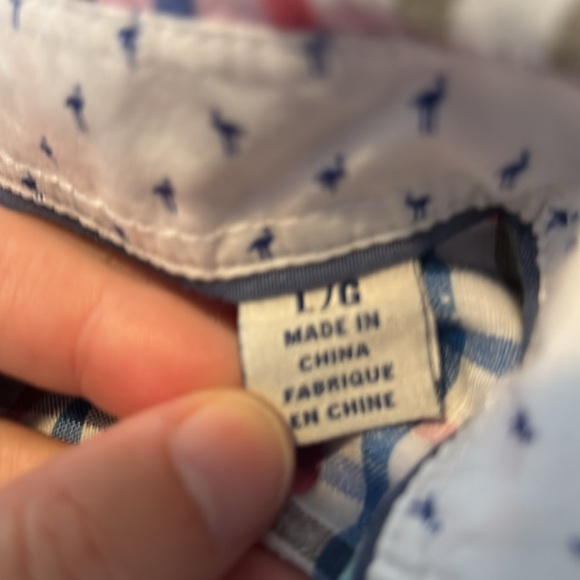 Tommy Bahama men’s white linen blend long sleeve button down shirt size large - Picture 8 of 9